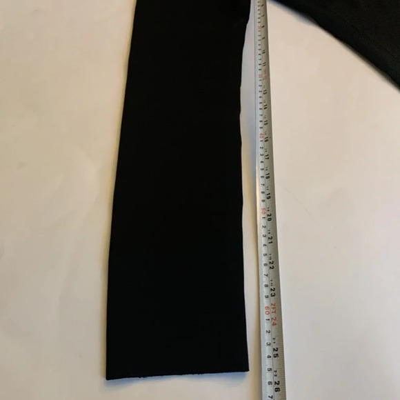 Helmut lang scuba neoprene  stretch black leggings streetwear edgy size XS - Picture 13 of 14